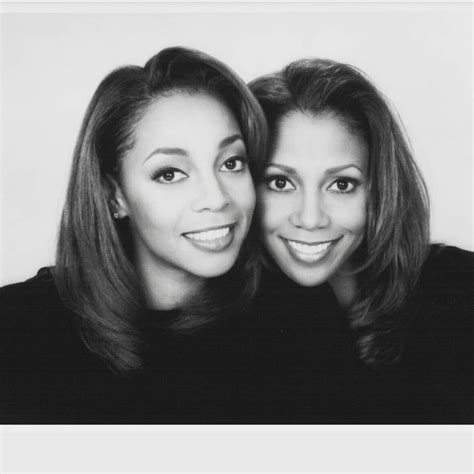 pictures of holly robinson peete|holly robinson peete twin sister.